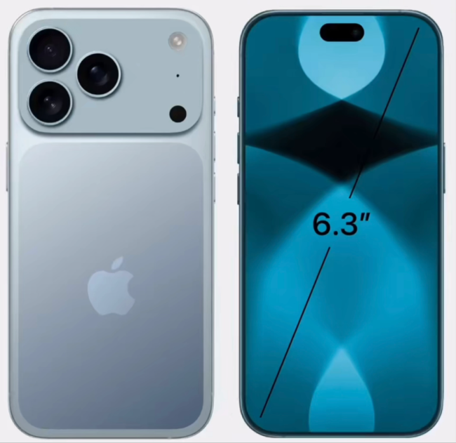 iPhone 17配置大曝光 轻薄Air成亮点
